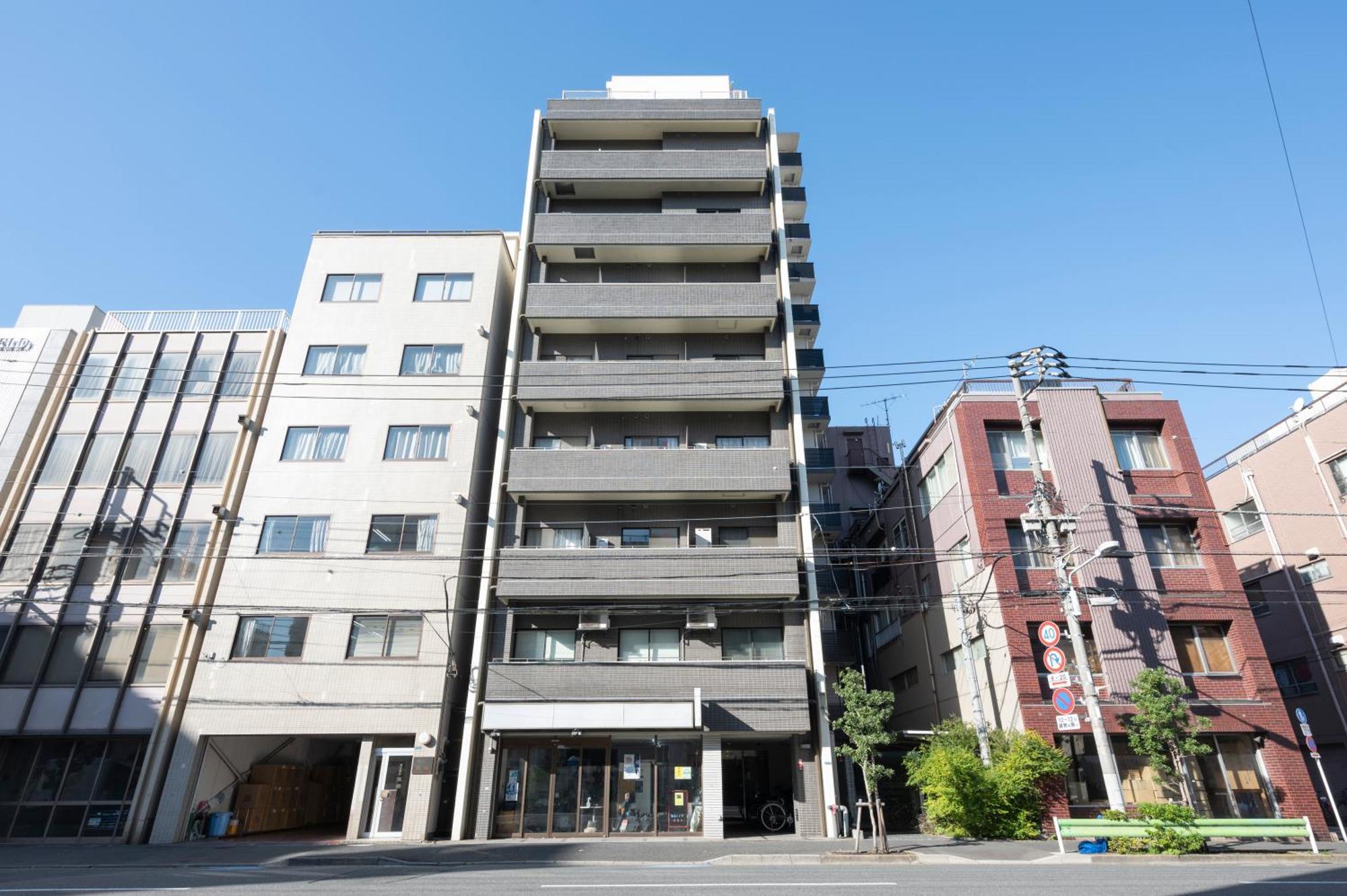 Ferienwohnung A.K Building Präfektur Tokio Exterior foto